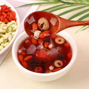 Thé en vrac Yuyan aux huit trésors (Jasmin, Mûre, Goji, Luoshenhua, Kumquat) – Infusion froide aux fleurs et fruits – Boîte de thé santé de qualité supérieure - Product Image 4