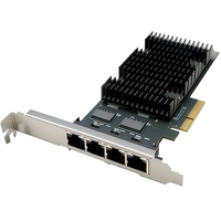 Hikrobot MV-GE2004P/2204P/2002/2004 Carte réseau industrielle Gigabit Ethernet (NIC) 2/4 ports RJ45 PCIe pour l'acquisition de données visuelles
