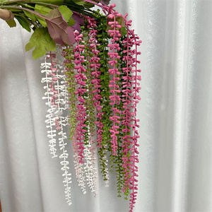 Decoración de techo con vegetación colgante artificial, con plantas <span class=keywords><strong>suculentas</strong></span>, <span class=keywords><strong>en</strong></span> el exterior - Product Image 4