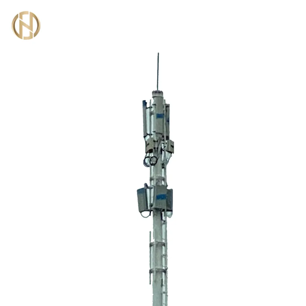 25M 30M 40M 강철 뜨거운 복각 직류 전기를 통한 Telcom Monopole 탑