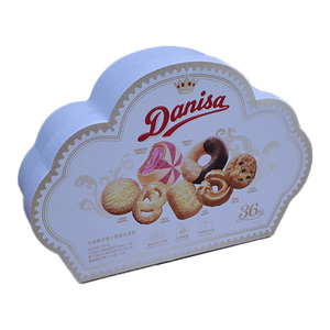 Caja <span class=keywords><strong>de</strong></span> Embalaje para Galletas y Pasteles en Forma <span class=keywords><strong>de</strong></span> Nube, Base y Tapa, Protección UV, Caja <span class=keywords><strong>de</strong></span> Regalo para Galletas 3D, Personalizable al por Mayor - Product Image 1