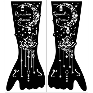 Plantilla de malla calada para tatuajes de henna, diseño para mano y brazo, personalizada, impermeable, temporal, para fiestas - Product Image 6