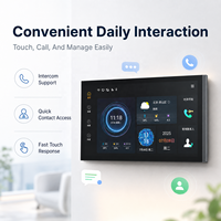 Interrupteur mural KNX avec écran tactile IPS, contrôle de scène, produits pour maison intelligente, automatisation domestique, interrupteur tactile intelligent KNX pour villa et hôtel