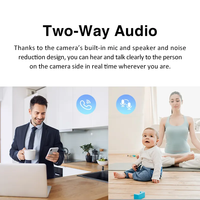 2024 nouveau Mini caméra Ip plus petit sans fil Wifi Cam Hd 1080p à distance Portable sécurité Cctv nounou bébé téléphone App chambre moniteur
