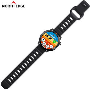 Reloj inteligente deportivo NORTH EDGE X-TREK2 GPS con pantalla HD AMOLED, brújula, barómetro, altímetro, 3ATM, para fitness. - Product Image 3