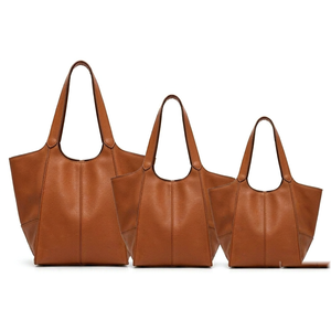 Bolsos Tote Vintage para Mujer, Bolsos de Gran Capacidad, Bolsos de Hombro Suaves con Cierre de Cremallera y Abertura Abierta - Product Image 1