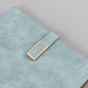 Cuaderno Magnético de Cuero PU a Precio de Fábrica, con Logotipo Personalizado, A5, Hojas Sueltas, Diario de Escritura, Cuadernos de Papelería para Negocios, 80 Hojas - Product Image 3