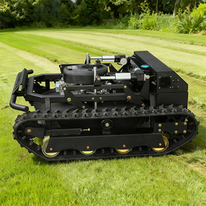 免费送货100% 遥控卷轴割草机割草机花园履带式割草机汽油/柴油割草机 - Product Image 3