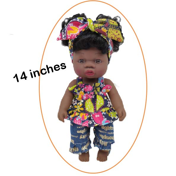 Lifelike Reborn Baby Dolls Fashion Black