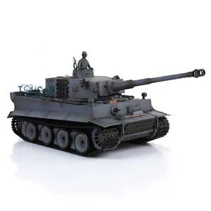 1/16 HENG длинный 7,0 металлический немецкий Tiger I RC Военный танк с 3818 стволом, игрушки для взрослых, TH17253-ali6