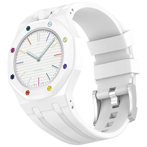 Orologio al Quarzo di Lusso AP&Watch Royal Pop per Donna, Cassa in PC Modificata e Cinturino in Silicone per Orologio da Polso - Product Image 6