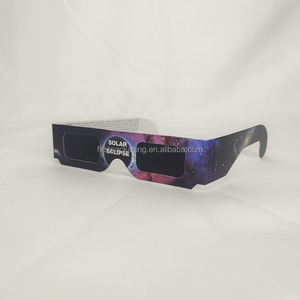Lunettes solaires en papier unisexes avec logo personnalisé et design <span class=keywords><strong>de</strong></span> marque Lunettes d'éclipse en papier 3D - Product Image 6