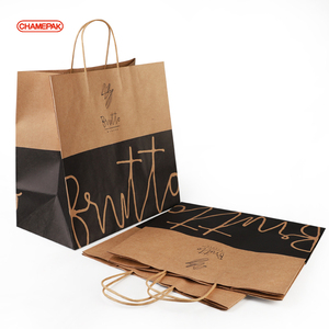 Bolsas Personalizadas de Papel Kraft Marrón para Restaurante para Llevar, Domicilio y Empaque de Alimentos - Product Image 3