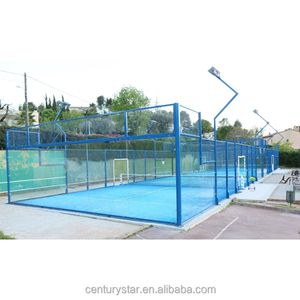 Terrain de <span class=keywords><strong>padbol</strong></span> panoramique pour l'extérieur et l'intérieur, sports en vente avec cancha padel personnalisée - Product Image 4