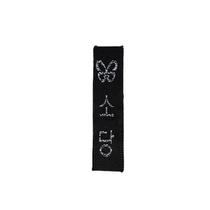 Etiqueta Tejida Anagram, Etiqueta de Ropa Personalizada de Poliéster Rectangular con Impresión Digital, Los Ángeles - Product Image 4