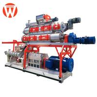 Nouvelle machine extrudeuse de farine de poisson électrique triphasée Strongwin en acier inoxydable de qualité alimentaire, 5 tonnes/h, écologique, 380V