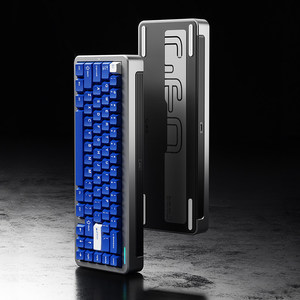 FL ESPORTS Geo65HE 65% 8KHz 0,005mm RT Magnetschalter-Tastatur Aluminium CNC Carbon-Platte Gasket RGB Kabelgebundene Gaming-Tastatur - Product Image 1