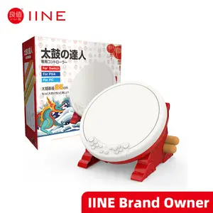 IINE Taiko-mando con cable para Nintendo Switch/Lite/OLED/PS4, accesorios de consola