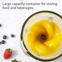 Pièces de rechange de haute qualité pour blender 1,5 L, gobelet de remplacement en plastique durable