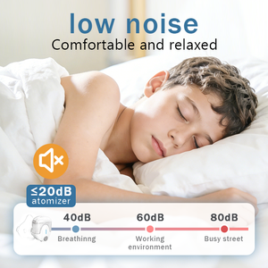 Nebulizador Eléctrico Portátil con Mascarilla y Boquilla <span class=keywords><strong>para</strong></span> Adultos y Niños, Nebulizador de Malla <span class=keywords><strong>para</strong></span> <span class=keywords><strong>Asma</strong></span>, Uso Médico y Doméstico, Mini Nebulizador MP01 - Product Image 5