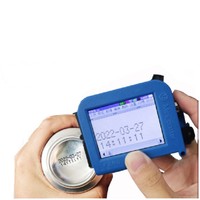 Imprimante jet d'encre portable TIJ 12,7 mm/25,4 mm, interface USB, impression par lots, adaptée aux surfaces courbes et aux canettes