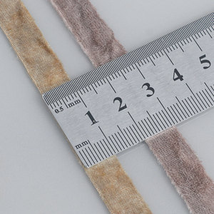奢华金属光泽双面丝光1厘米丝带DIY蝴蝶结礼品包装节日装饰服装配饰100% - Product Image 5