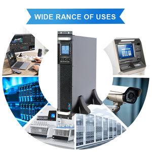 Protection contre les surtensions de batterie 2000VA 2KVA, onduleur en rack, autonomie de 15 minutes à pleine charge, durée de fonctionnement optionnelle pour système d'alarme et de sécurité informatique - Product Image 6