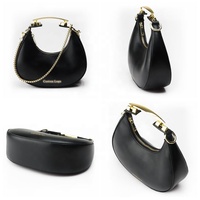 Maßgeschneiderte Halbmond-Design Leder Damen Handtaschen und Umhängetaschen Luxus Mode Schulter Crossbody Taschen für Frauen
