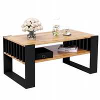Table basse moderne en bois, table de salon