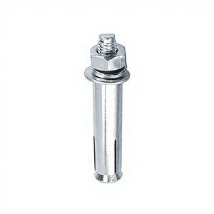 Vis de fixation à tête fraisée M6 classe 8 en fer galvanisé bleu et blanc, norme nationale - Product Image 3