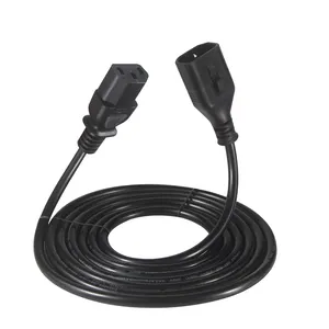 Fiche 10 A 230V Code 2.5Mm2 Connecteur 14Awg Xbox One C14 à C13 V Cordon d'alimentation de verrouillage