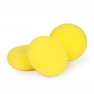 ホット販売イエローフォームラウンドスポンジアートキッズツール/ペインティングスポンジ、DIY描画ツール - Product Image 1