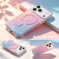 Nouvelle coque magnétique dégradée pour iPhone 18 Pro Max, compatible avec iPhone 17, 16, 15 (modèle 2026)