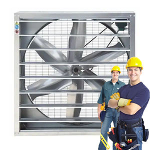 Ventilador Centrífugo Industrial de Pared de 1220 mm, CC, Presión Negativa, 3000 rpm, Alta Potencia, para Cría de Aves de Corral - Product Image 1