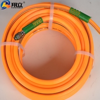Service de moulage de tuyaux en PVC pour l'oxygène, tuyau en PVC durable pour l'oxygène, tuyau en PVC pour l'acétylène pour l'industrie, tube en plastique PVC