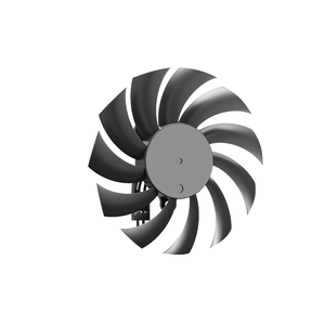 Wellsunfan พัดลมระบายความร้อนตามแนวแกนแบบไร้แปรงถ่าน12V DC 3นิ้ว80มม. พร้อมแหล่งจ่ายไฟฟ้าสำหรับคอมพิวเตอร์ - Product Image 6