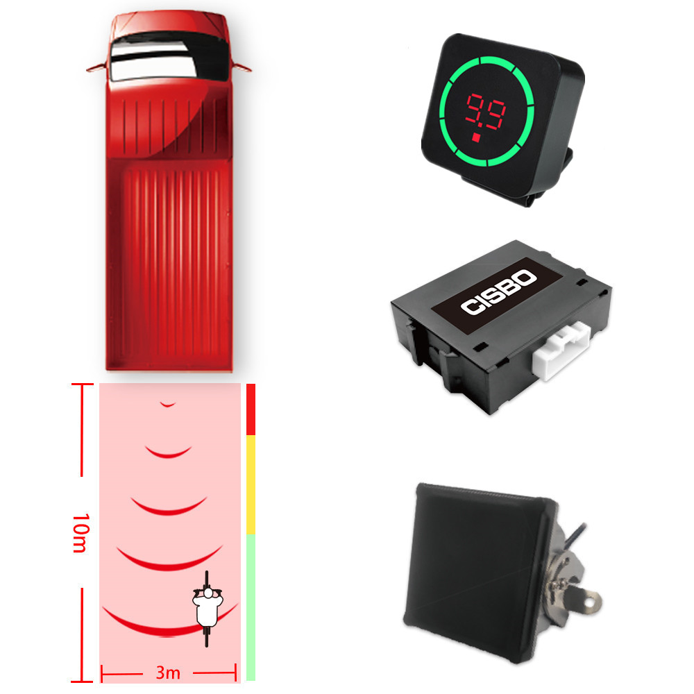 Forklift Reverse Sensor Anti Collision Proximity 10m radar Warning