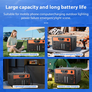 Estación de Energía Portátil OEM con Batería LiFePO4, Generador Solar para Almacenamiento de Energía en Interiores y Exteriores - Product Image 6
