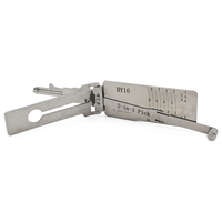 Outils de serrurier Lishi pour serrures de portières de véhicules, crochetage 2-en-1 LISHI HY16 et décodeur automobile