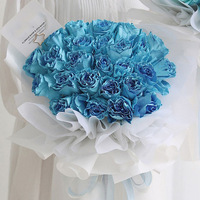 AM-FMC19 Ammy fleur fraîche deux couleurs fleur papier d'emballage Oya papier Bouquet de fleurs matière première étanche OPP papier d'emballage