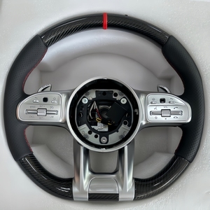 <span class=keywords><strong>Volant</strong></span> sport personnalisé en fibre de carbone pour Benz AMG E300 W190 C190 W205 C205 W166 W167 W177 W213 W217 W213 C238 GLE - Product Image 1