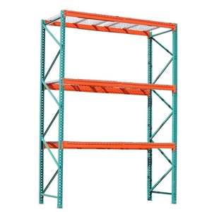 Support sélectif en acier de palette de stockage d'entrepôt de rayonnage résistant de palette en métal pour l'industrie - Product Image 1