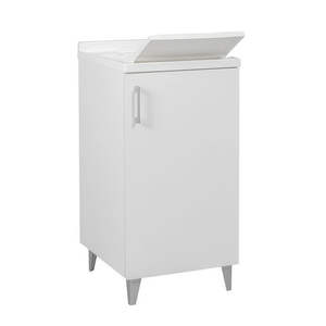 Mueble de Baño con Lavabo de Madera, 50 cm de Ancho, 1 Puerta - Product Image 1