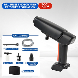 Customized high-pressure lithium battery <b>car</b> wash water gun, wireless home-use <b>car</b> wash and watering tool, <b>car</b> <b>washer</b> - Product Image 4