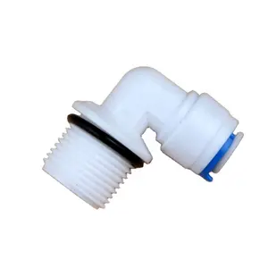 90 Degree Elbow RO Water Fitting Male Female Thread 1/4 3/8 POM Hose PE Pipe Connector Water Filter Parts