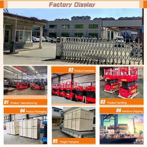 Fabrika Çıkışı 4m 6m 8m 10m 12m 14m 16m 18m Dış Mekan Hidrolik Makaslı Kaldırma Platformu Elektrikli Kendinden Tahrikli Makaslı Platform - Product Image 5