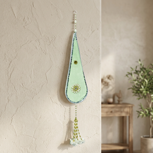 ลาตกันสีเขียวรูปหยดน้ำแบบดั้งเดิมประดิษฐ์ด้วยสีพาสเทล - Product Image 3