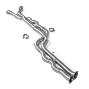 Système d'échappement intermédiaire OEM à longueurs égales pour BMW M2C M2 Competition S55 F87 3.0T 2018-2021 sans résonateur – Amélioration du son du véhicule - Product Image 4