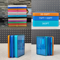 Protection magnétique en aluminium 35PT One Touch pour cartes de sport et de jeu, protection UV, pare-chocs One Touch