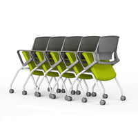 Chaise de bureau pliable en plastique de bonne qualité pour la salle de conférence
